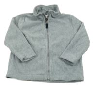 Sivá fleecová prepínaci mikina Topolino