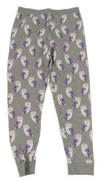 Šedé pyžamové kalhoty se sovami M&S
