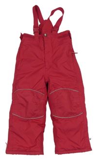 Fuchsiové šusťákové laclové oteplovačky Tchibo