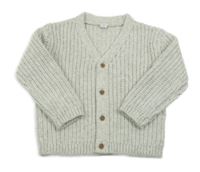 Svetlosivý prepínaci sveter M&S