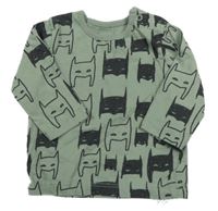 Zeleno-černé triko s Batmanem George