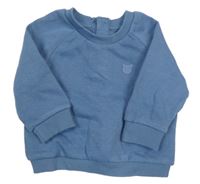 Modrá mikina s medvedíkom Matalan