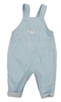 Světlemodré laclové manšestráky s čumákem Mothercare