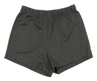 Antracitové elastické kraťasy Shein