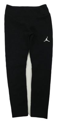 Čierne crop legíny s logom Jordan Air