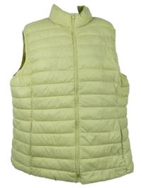 Dámska citrónová šušťáková zateplená vesta Dunnes