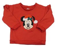 Červená mikina s Minnie Disney + Primark