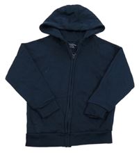 Tmavomodrá prepínaci mikina s kapucňou Primark