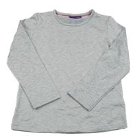 Svetlosivé melírované thermo tričko Lupilu