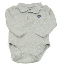 Světlešedé body s medvědem Smile