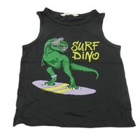 Čierne tielko s dinem H&M