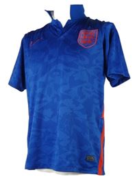 Pánský modrý vzorovaný fotbalový dres England Nike