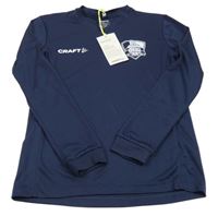 Nové - tmavomodré športové tričko Craft