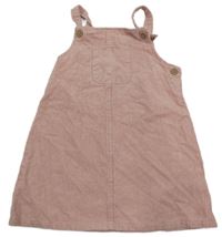 Svetloružové menšestrové na traké šaty Primark