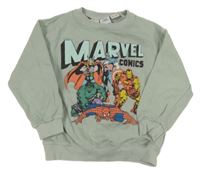 Zelenkavošedá mikina - Avengers Marvel