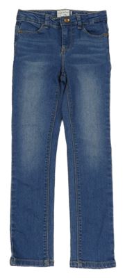 Modré super skinny rifle KIABI