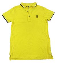 Žlté polo tričko Next