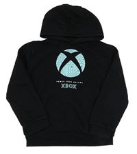 Černá mikina X-box s kapucňou Primark