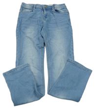 Svetlomodré teplákové skinny rifle Pepperts