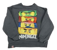 Šedá mikina Ninjago