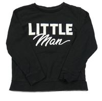 Černé triko s nápisem Next