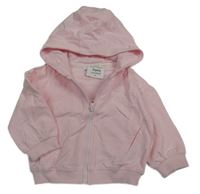 Nové - Svetloružová prepínaci mikina s kapucňou Pepco