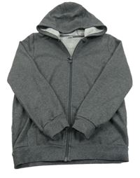 Sivá prepínaci mikina s kapucňou LC Waikiki