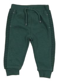 Tmavozelené tepláky Primark