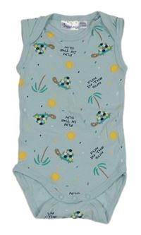 Svetlomodré body so korytnačkami Impidimpi