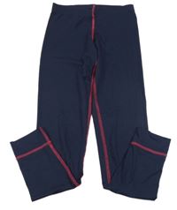 Tmavomodré funkční spodní kalhoty crane