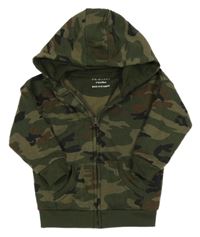 Army prepínaci oversize mikina s kapucňou PRIMARK