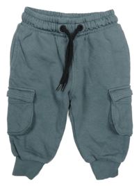 Tmavošedé cargo tepláky Next