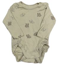 Béžové body s medvědy H&M