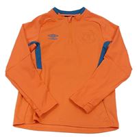 Oranžová fotbalová funkční mikina - Everton FC Umbro