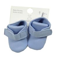 Nové - Světlemodré textilní capáčky Dunnes vel. 16/17