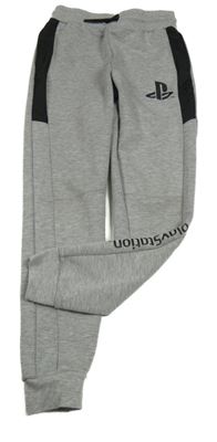 Šedé melírované tepláky s logem PlayStation Primark