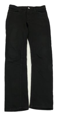 Černé skinny fit rifle H&M