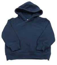 Tmavomodrá mikina s kapucňou C&A