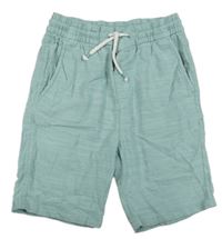 Zelené melírované kraťasy H&M