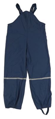 Tmavomodré nepromokavé na traké nohavice Lupilu