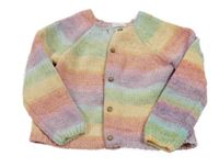 Farebný pruhovaný prepínaci sveter Next