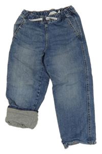 Modré podšité rifle H&M