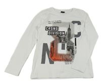 Biele tričko s nápisom Chapter young