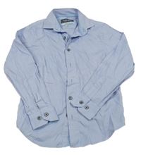 Světlemodrá vzorovaná košile 