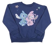 Tmavomodrá mikina so Stitchem George