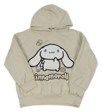 Smetanová mikina s Cinnamoroll a kapucí C&A