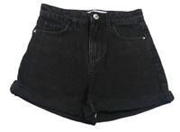 Tmavošedé riflové kraťasy Denim Co.