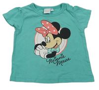 Tyrkysové tričko s Minnie Disney