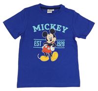 Tmavomodré tričko s Mickeym Disney