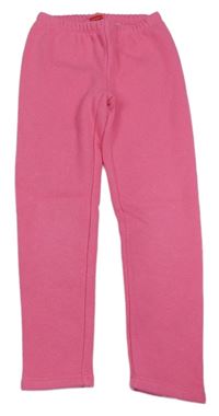 Růžové zateplené skinny tepláky S. Oliver